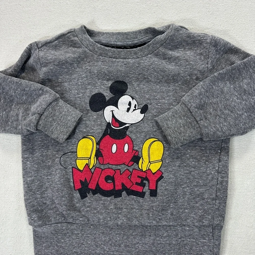 Mickey Mouse Gray Kids Sweatshirt